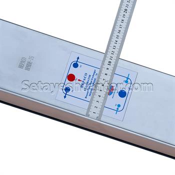 اواپراتور حرارتی صفحه ای گاز به آب مدل HPHDE-75 هپاکو HEPACO