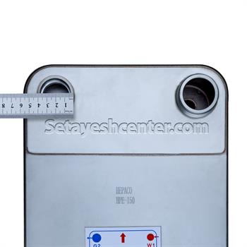 اواپراتور حرارتی صفحه ای گاز به آب مدل HPE-150 هپاکو HEPACO