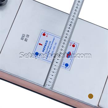 اواپراتور حرارتی صفحه ای گاز به آب مدل HPE-150 هپاکو HEPACO