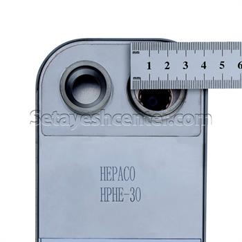اواپراتور حرارتی صفحه ای گاز به آب مدل HPHE-30 هپاکو HEPACO