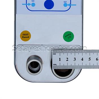 اواپراتور حرارتی صفحه ای گاز به آب مدل HPHE-30 هپاکو HEPACO