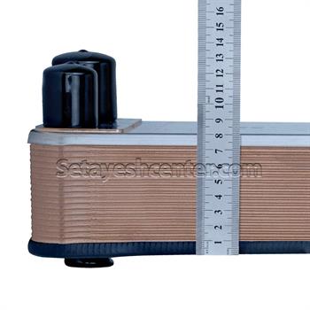 اواپراتور حرارتی صفحه ای گاز به آب مدل HPHE-75 هپاکو HEPACO