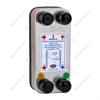 مبدل حرارتی صفحه ای آب به آب مدل HP-60 هپاکو HEPACO