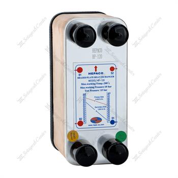 مبدل حرارتی صفحه ای آب به آب مدل HP-120 هپاکو HEPACO