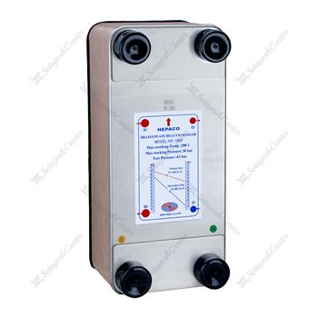 مبدل حرارتی صفحه ای آب به آب مدل HP-1800 هپاکو HEPACO