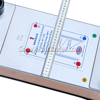 مبدل حرارتی صفحه ای آب به روغن مدل HP-1200 هپاکو HEPACO