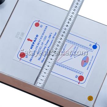 مبدل حرارتی صفحه ای هپاکو مدل HP_1500