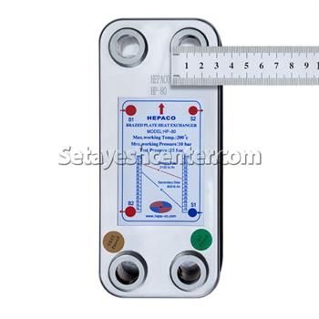 مبدل حرارتی صفحه ای هپاکو مدل HP_80