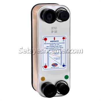 مبدل هپاکو صفحه ای مدل HP-300 آب به روغن